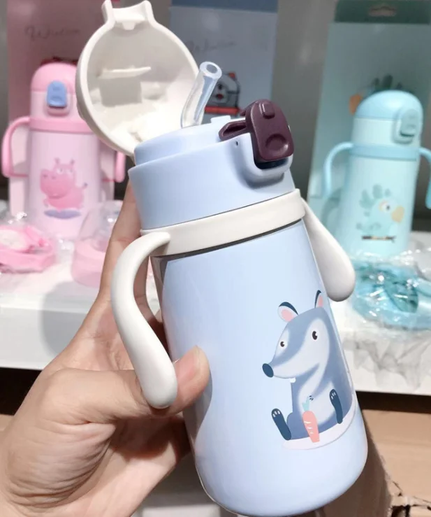 360 мл чашка для кормления ребенка из нержавеющей стали молочный термос с крышкой