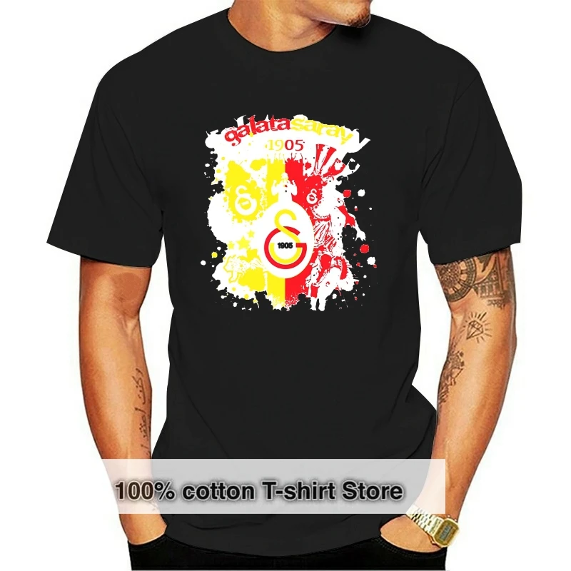 

Galatasaray High Quality Summer Fashion Round Neck Looset Men's T Shirt