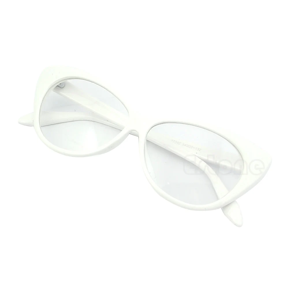 2017 пикантные женские ретро очки в оправе модные кошачий глаз прозрачные линзы