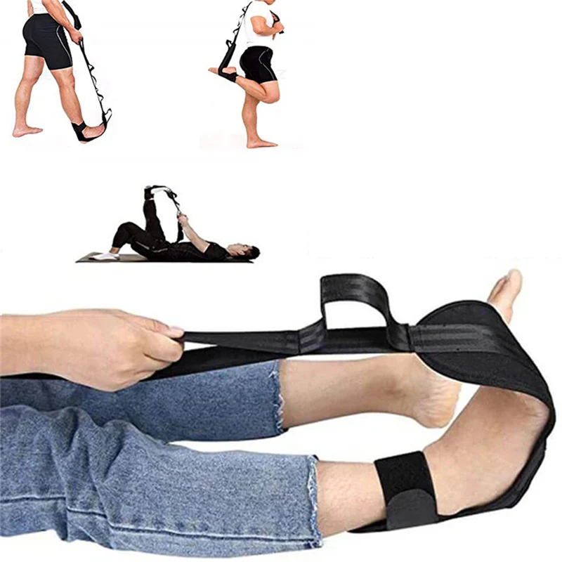 

Yoga Flexibility Stretching Leg Stretcher Strap For Rehabilitation Ankle Brace Stretch Belt Fitness Gymnastic Trainer Tape XA05L