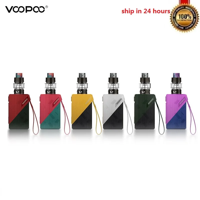 Оригинальный VOOPOO набор для вейпа 120 Вт коробка мод 4400 мАч батарея с 5 мл Uforce Tank T2