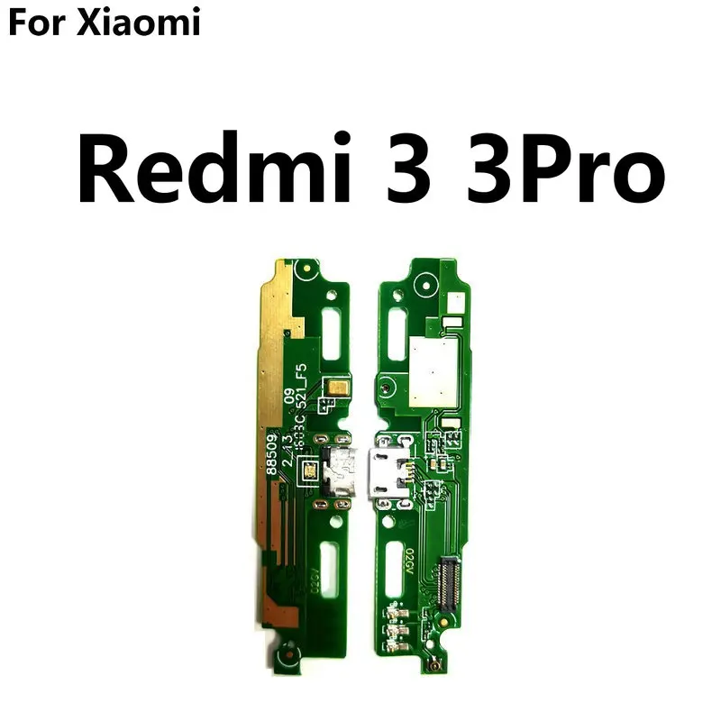 Плата USB для док-станции Xiaomi Redmi 3 3pro 3S разъем Micro Usb зарядная плата и микрофон |