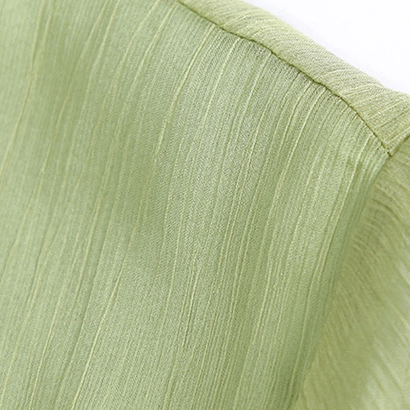 

2020 New Summer Women Fashion Solid Chiffon Dress Ladies Casual Slim Fit High Quatily Vestidos Female Splice Dresses LT257