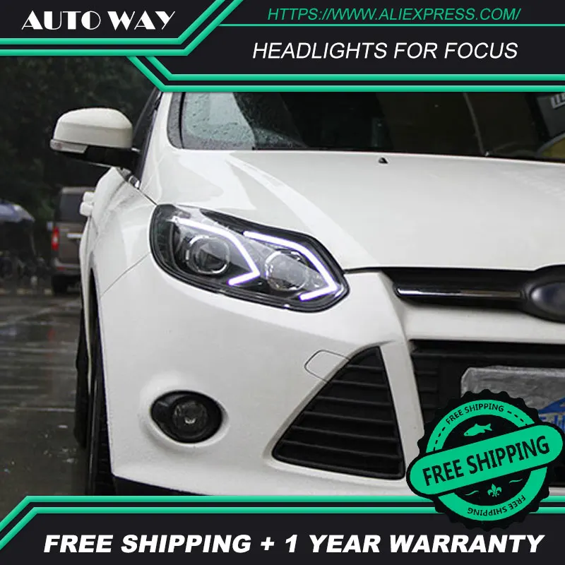 Стайлинг автомобиля светодиодные HID Rio светодиодный Ford Focus фары передняя фара