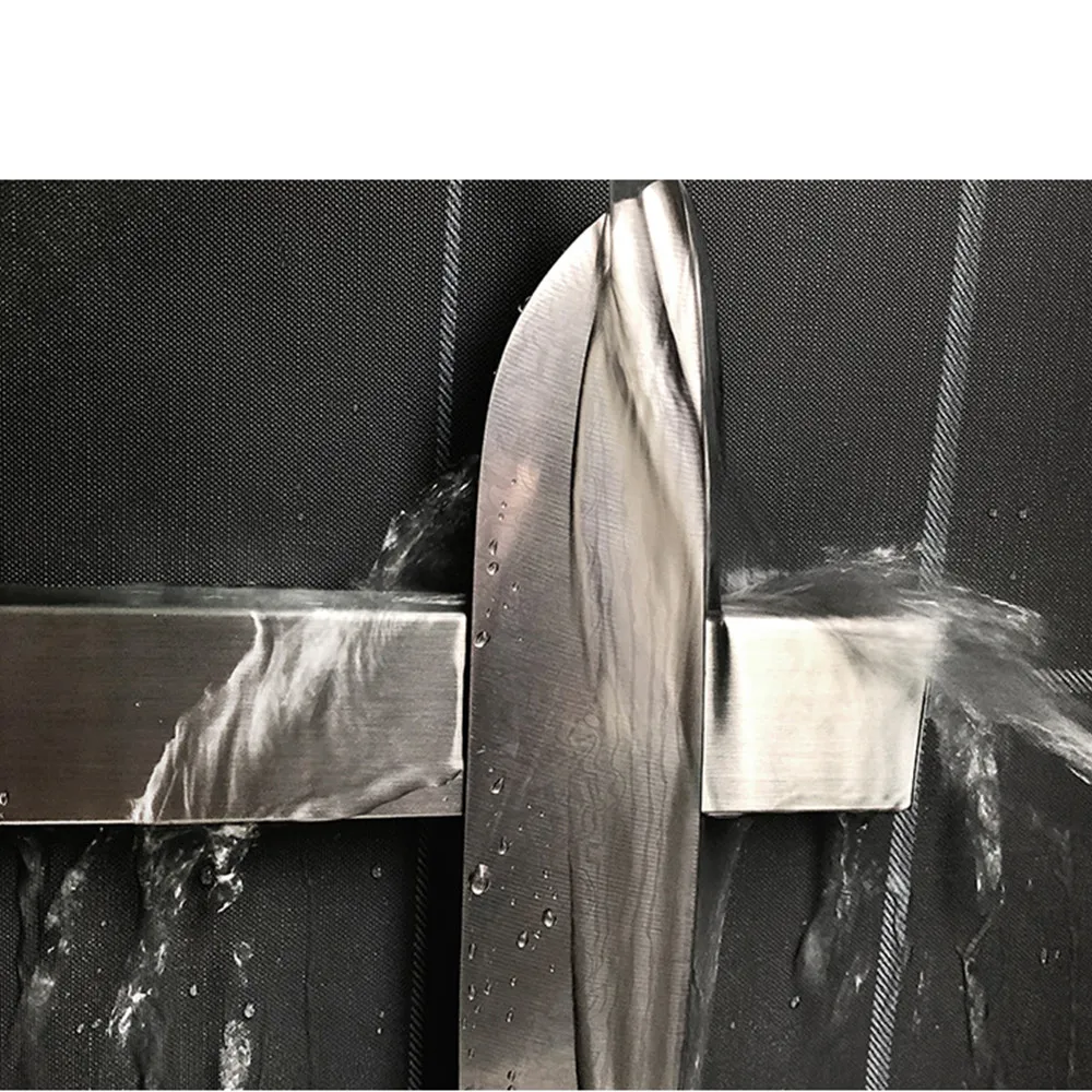 

304 stainless steel magnetic knife holder Neodymium magnet strong kitchen storage rack stainless steel magnetic Tool Holder