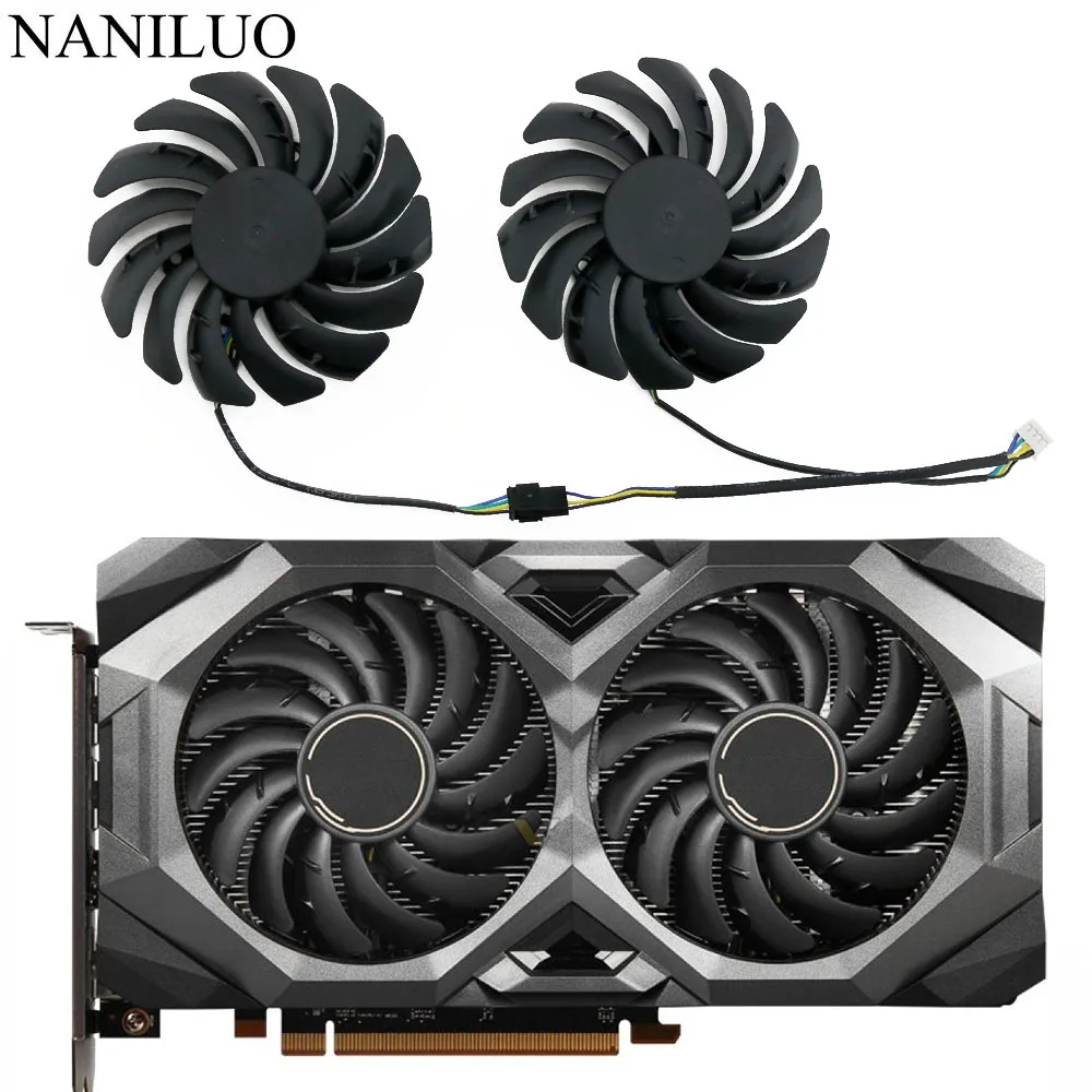 

87MM 4Pin PLD09210S12HH RX5600 RX5700 Cooler Fan For MSI RADEON RX 5600 5700 XT MECH OC Graphics Video Card Cooling Fans