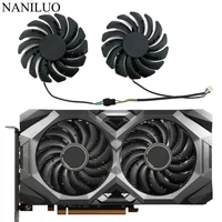 87mm 4pin pld09210s12hh rx5600 rx5700 cooler fan for msi radeon rx 5600 5700 xt mech oc graphics video card cooling fans