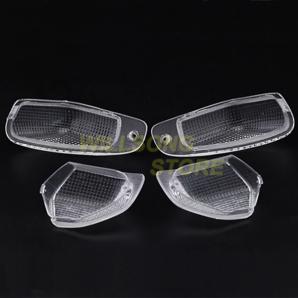 

Front Rear Turn Signal Lights Indicator Lens Lamp Housing Shell For KAWASAKI ZZR ZZ-R 400/600 1994-2004 Motorcycle Accessories