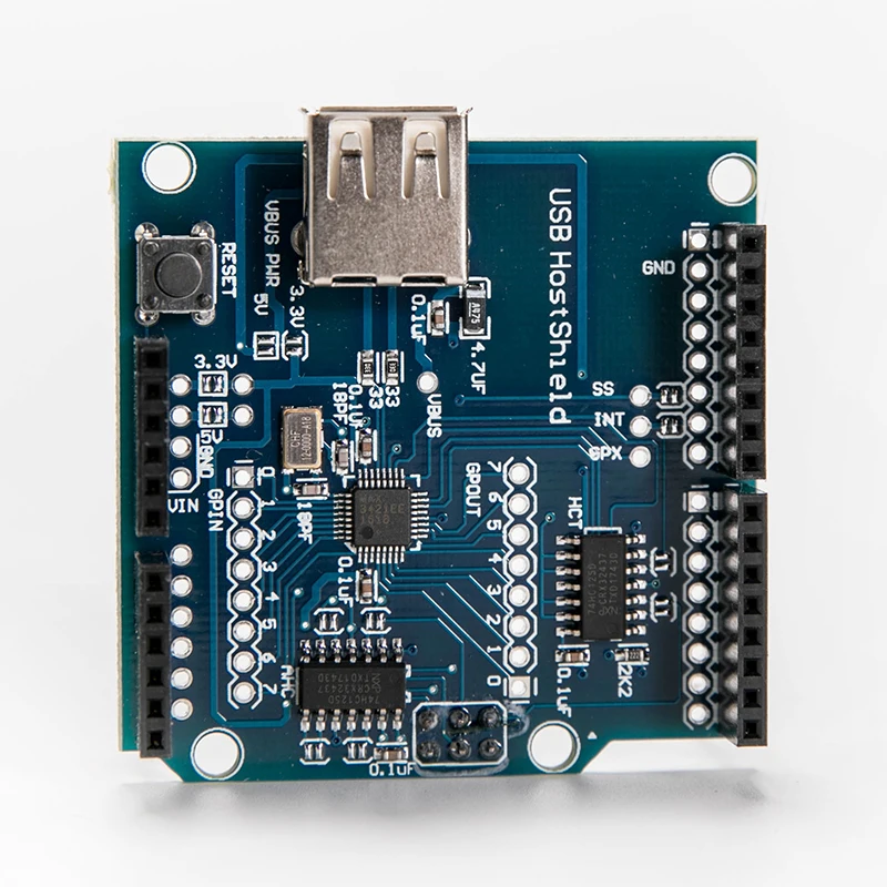 

USB-хост-щит с поддержкой ADK 2,0, макетная плата 2560 R3 для Arduino
