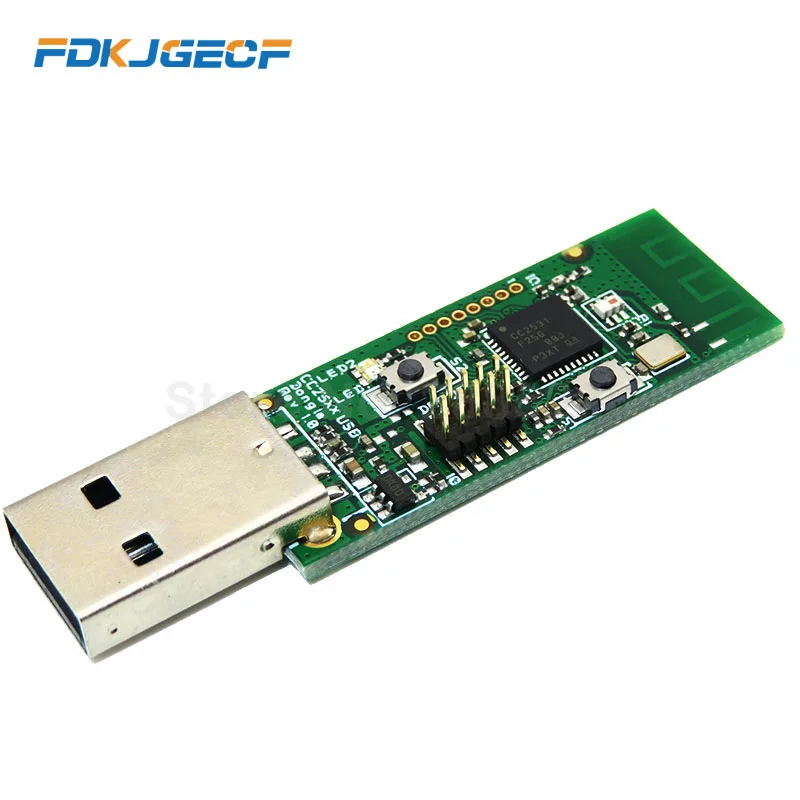 Беспроводной Zigbee CC2531 анализатор голых досок пакетного протокола модуль USB