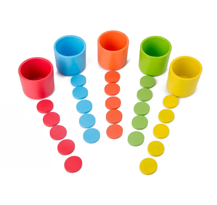 Новая игрушка montessori дошкольного обучения Цвет игра для малышей и детей постарше Ранние Обучающие деревянные Обучающие игрушки, подарки для детей