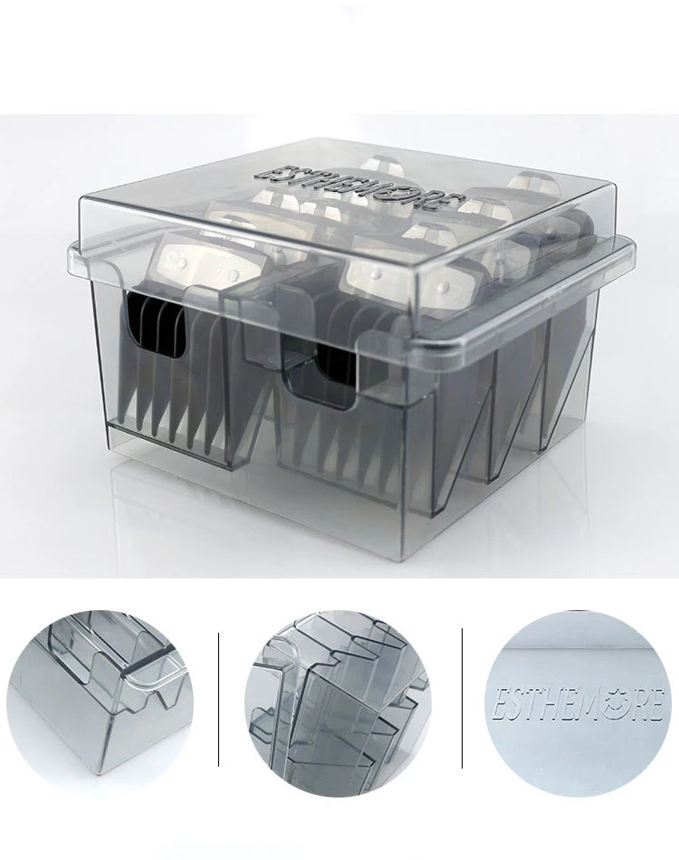 

Держатель-Расческа для стрижки волос, пластиковый органайзер с 8 сетками