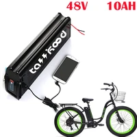 electric bike battery 48v 10ah 15ah 20ah bafang bbs02 750w 1000w lithium ion battery pack usb sliver fish for electric bike