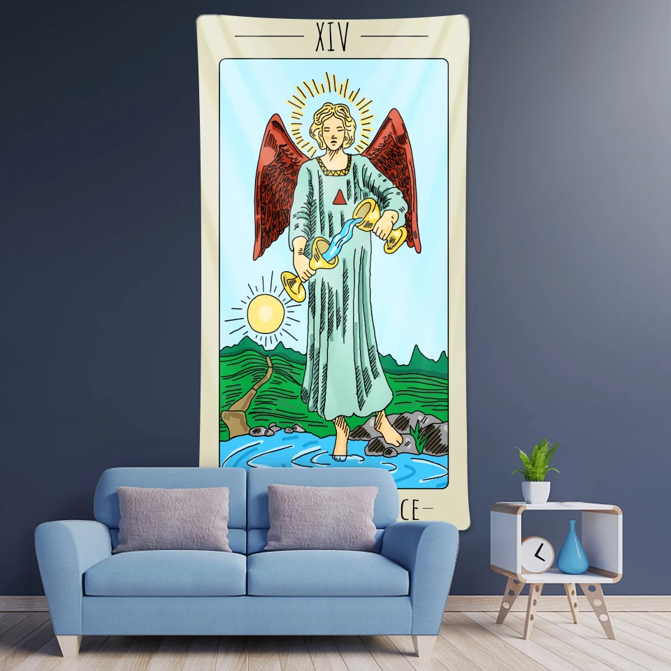 Таро домашнее украшение гобелен Мандала хиппи divination матрас колдовство богемное