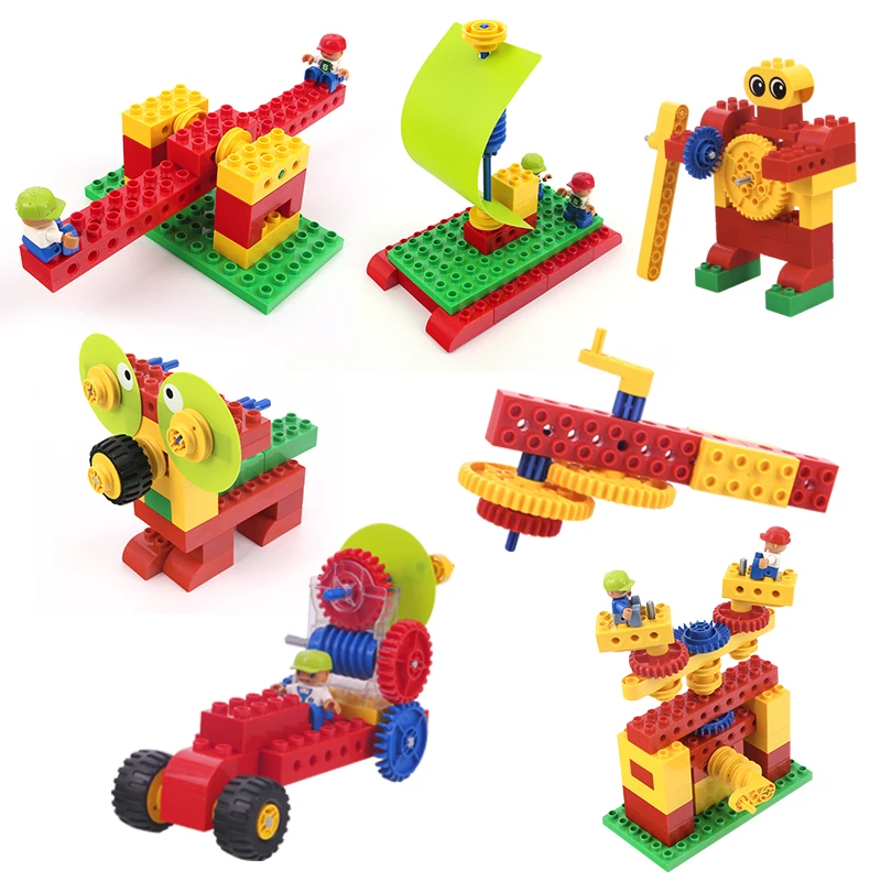 Конструктор MOC совместимый с конструкторами LEGO Duplo 9656 для самостоятельной сборки