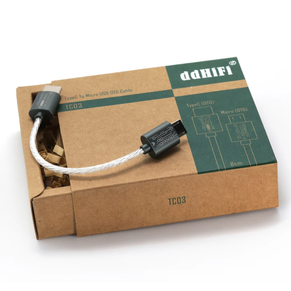 Обновленная линия декодирования ddHiFi TC03 с разъемом Type-C на Micro USB для