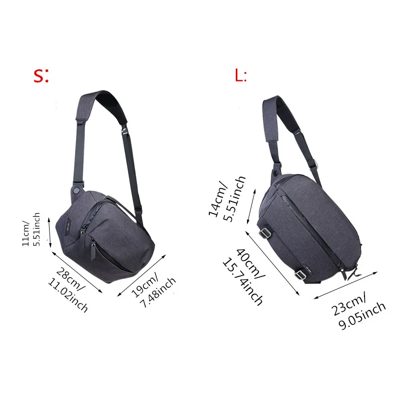 Слинг-сумка сумки для DSLR камер мужская сумка наплечный чехол водонепроницаемый