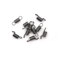 10pcslot 10mm draw to 30mm stainless steel small tension spring with hook for tensile diy toys