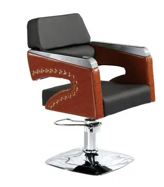 

High end hairdressing chair hair salon special haircut chair atmospheric haircut chair retro hairdressing chair