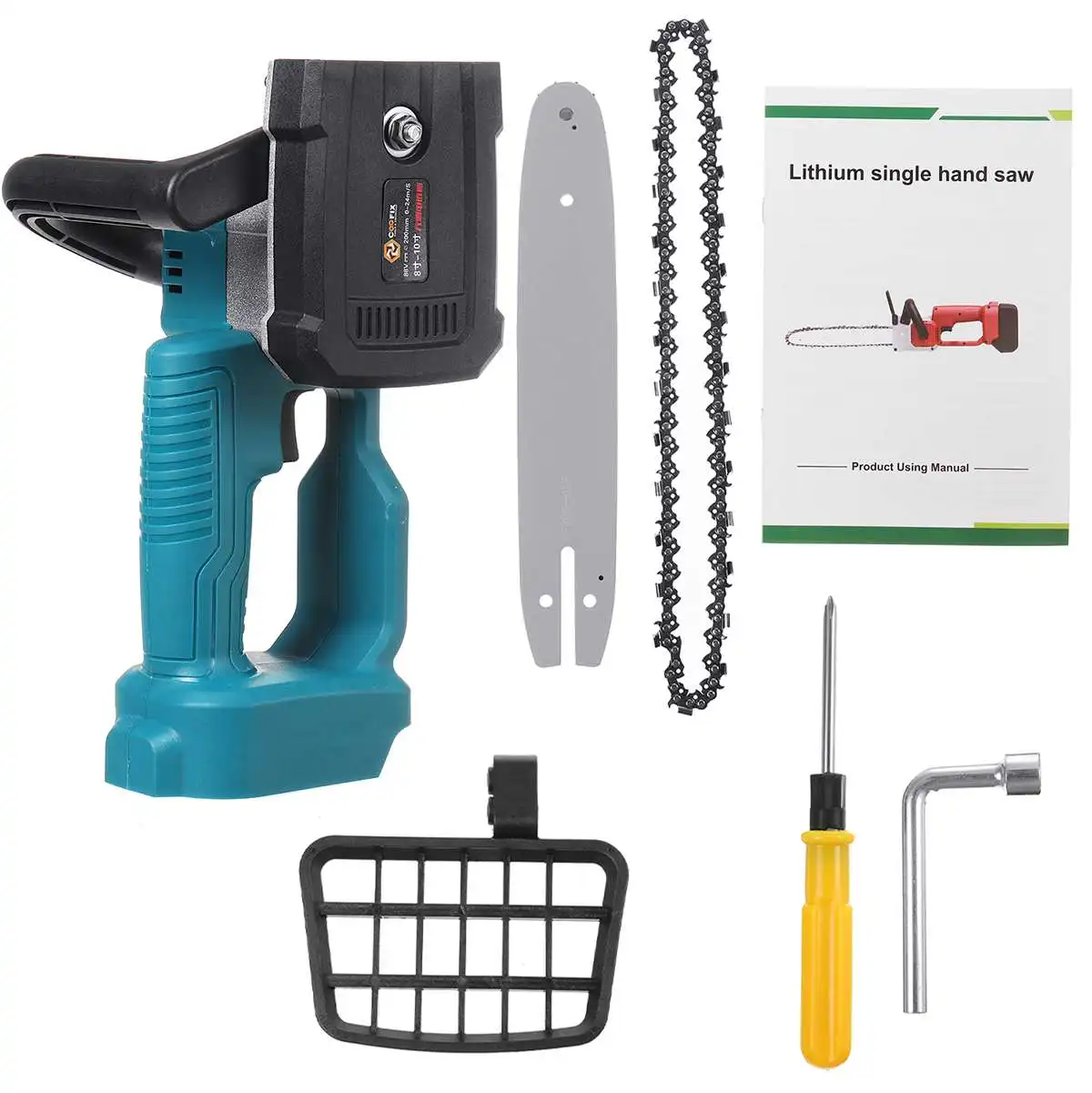 

becornce Electric Saw Pruning Saw Woodworking Cordless Tools Electric Saw Stepless speed Garden Wood Pruning Tools With Baffle