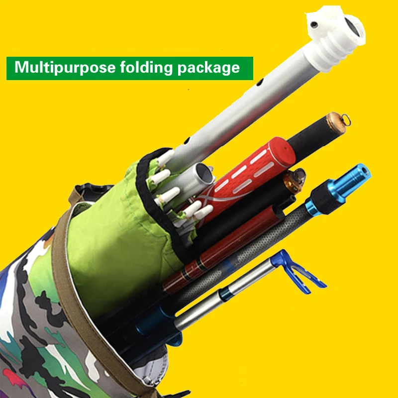 Сумка для рыбалки из ткани Оксфорд складная сумка удочки и катушки сумки