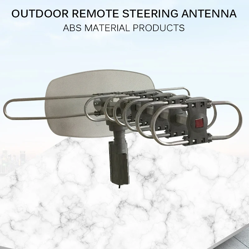 Цифровая уличная ТВ антенна HD 150 миль 360 градусов для Full TV DVB T UHF VHF FM с высоким