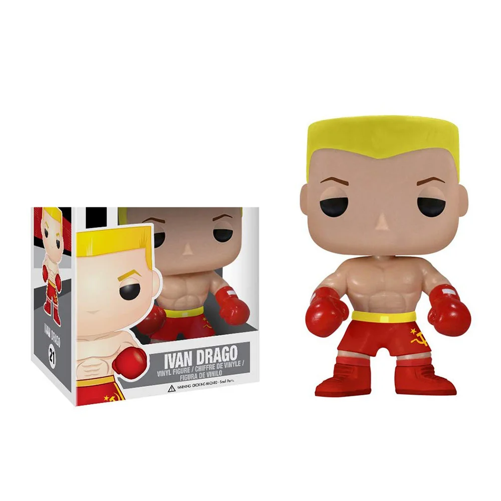 Экшн фигурка Funko Pop Рокки Иван Драго #21 из ПВХ Коллекционная модель игрушка