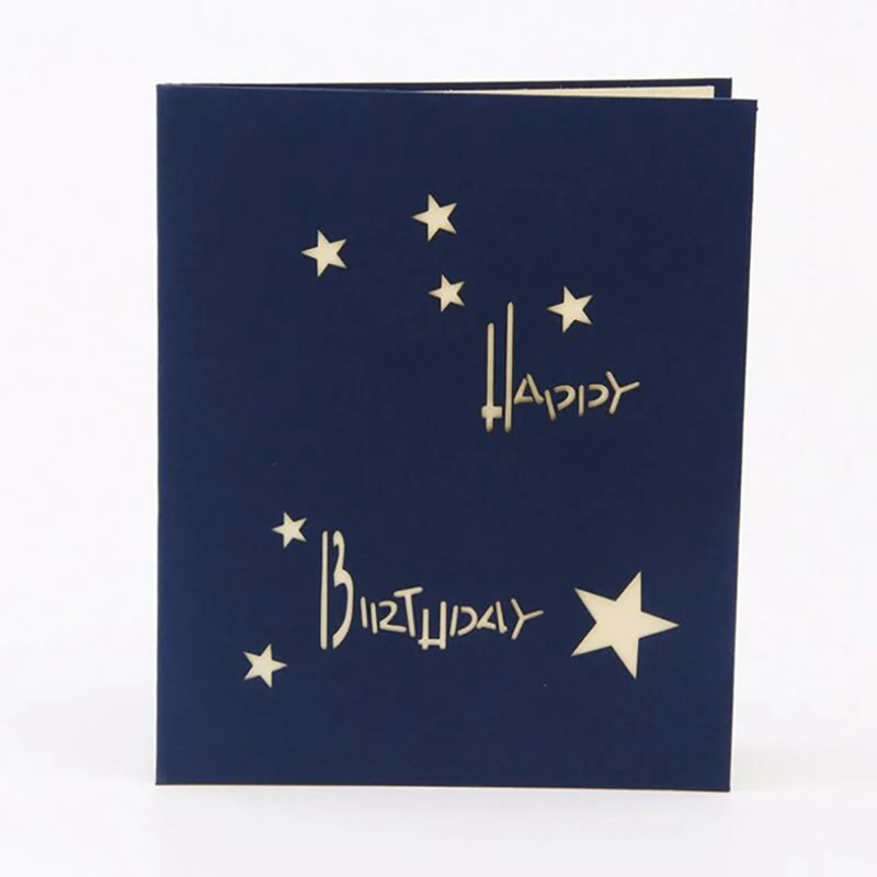 Новые креативные поздравительные открытки Звездные подарочные с рисунком