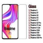Стекло 9H для Realme X7 X50 X50m X50t X3 XT X2 Pro X Lite, Передняя пленка для экрана Realme X T 3 50m 50t 7 2 50 Pro, защитная крышка