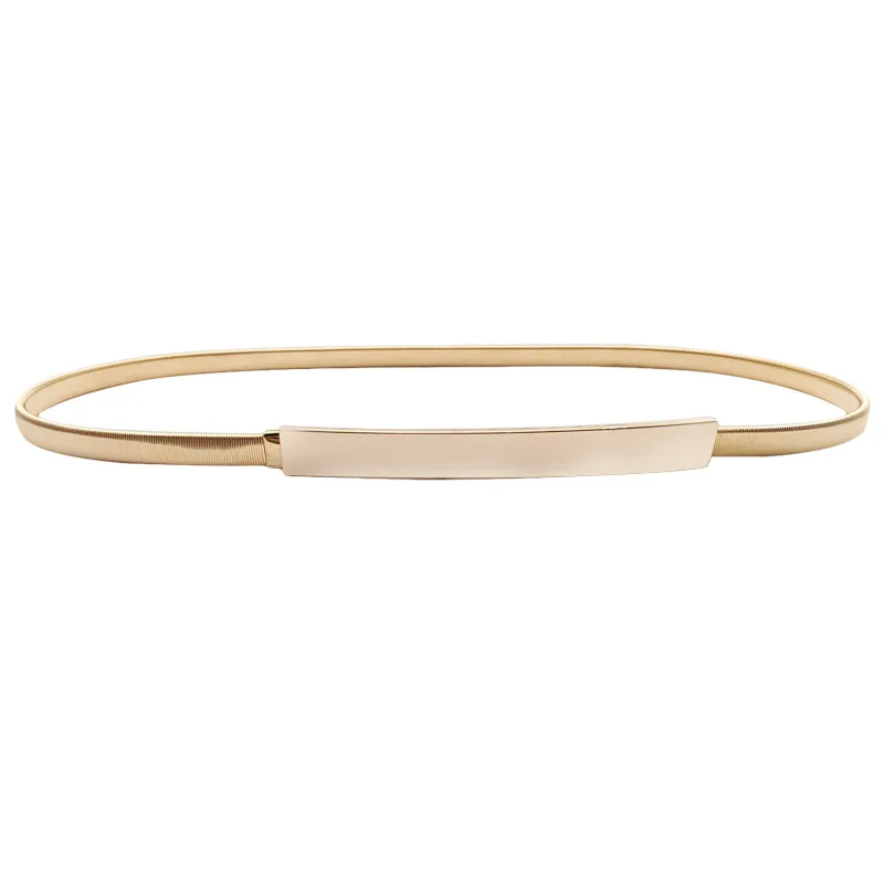

Gold Silver Women Belts for Dress Elegant Elastic Female Waist Belts This Ladies Belts for Women Waistband