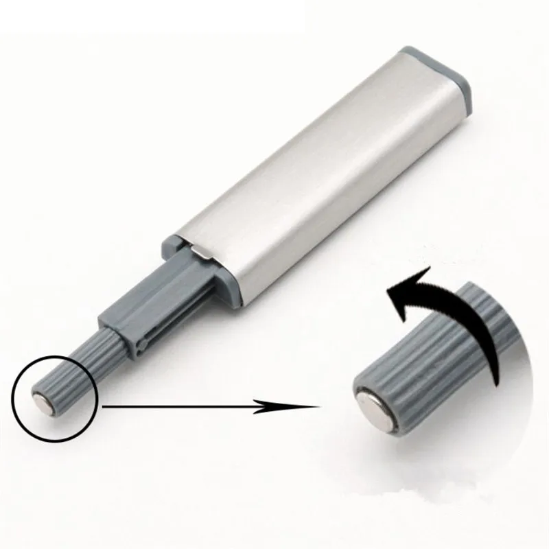 4 шт. 75 мм ограничитель для дверей шкафов из нержавеющей стали буферный защелка