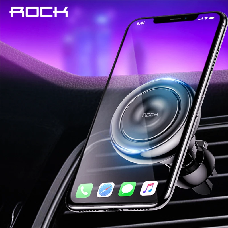 Автомобильный Автомобильный держатель для телефона Rock для iPhone X XS Max XR samsung S9 Автомобильный gps телефон стенд Telefon Tutucu