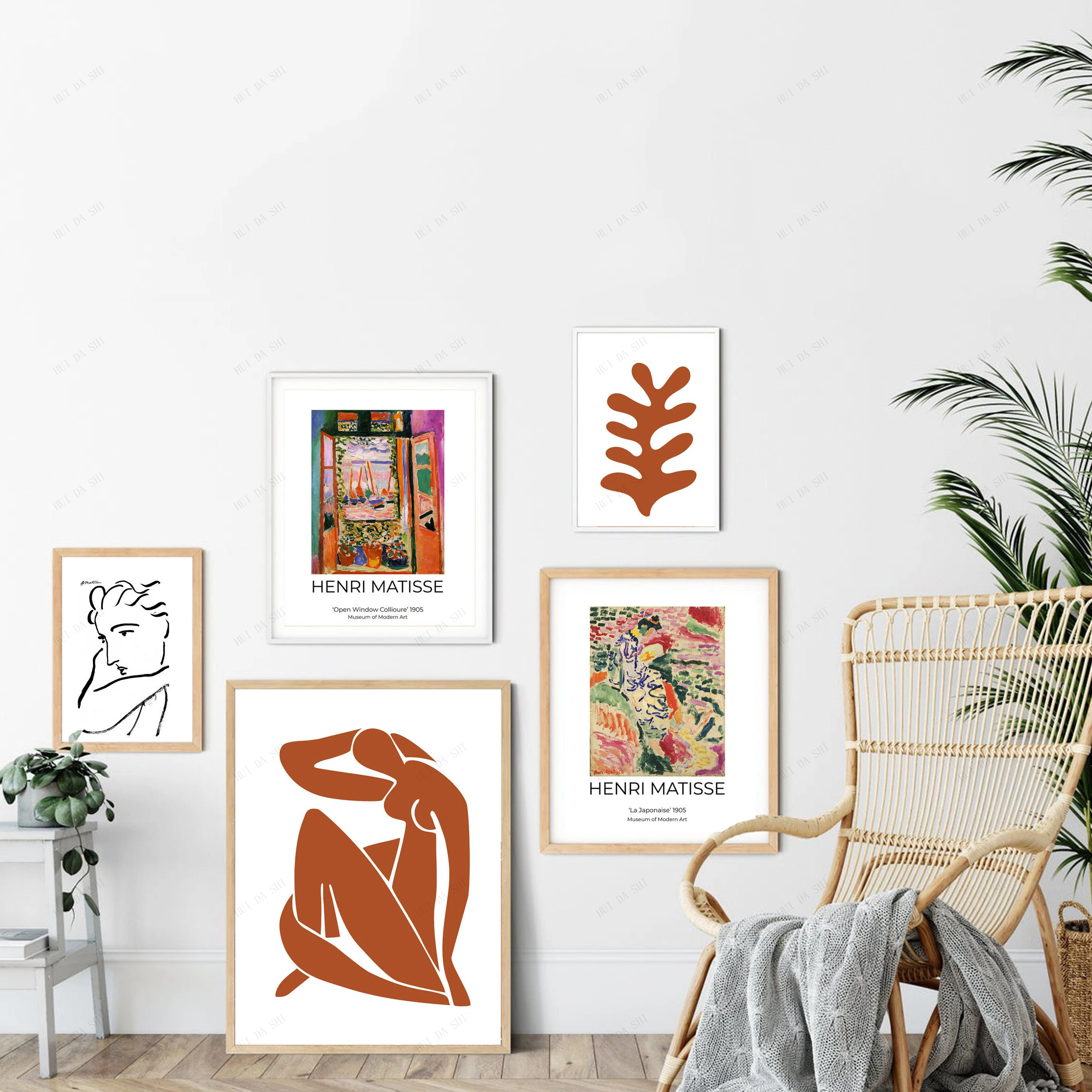 

Matisse Wall Art Boho Wall Art Set, Abstract Wall Art, Terracotta Print Set, Matisse Poster, Museum Posters, Matisse Download