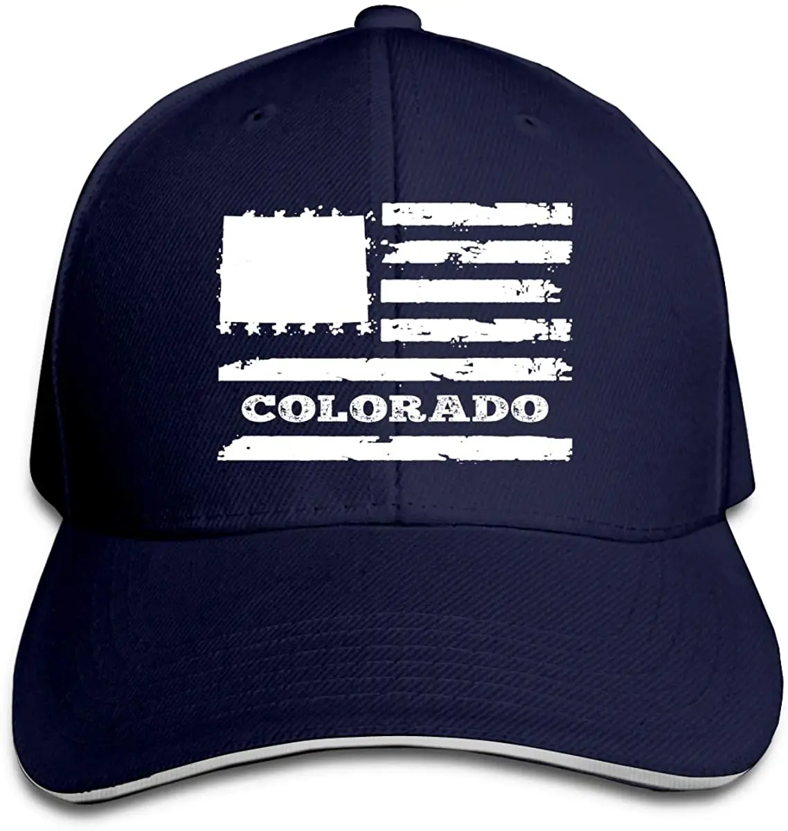 

Colorado State USA Flag Unisex Hats Trucker Hats Dad Baseball Hats Driver Cap