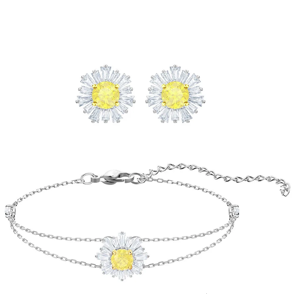 Новинка 2019 ожерелье с подсолнухами женская желтая бижутерия для матери лучший