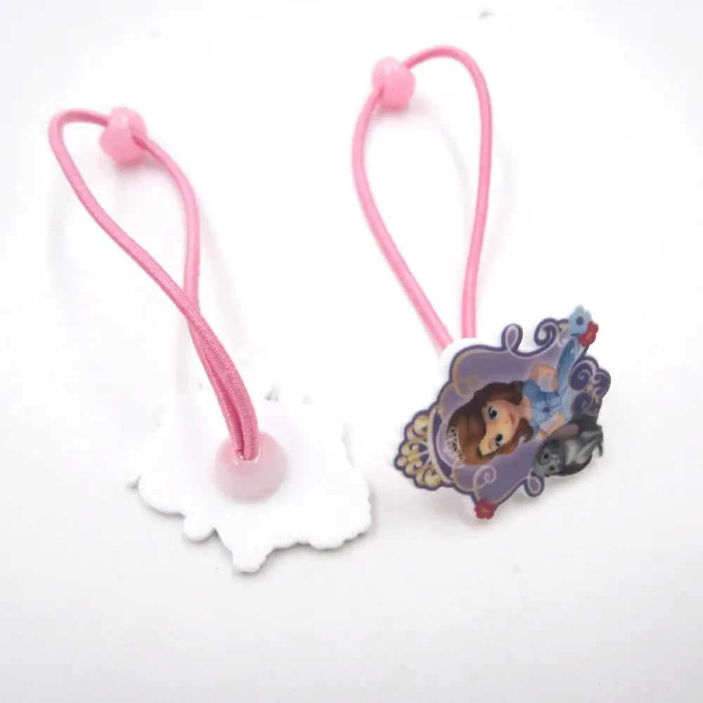 Новинка 3 шт./компл. детское ожерелье для девочек София подарок детей фиолетовый