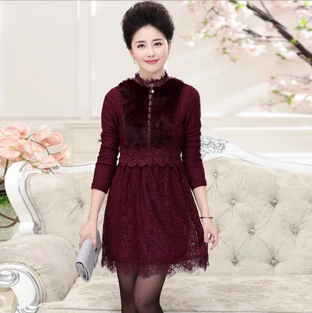 Меховые женские платья из флиса с кроличьим мехом в стиле пэчворк коллекция 2019