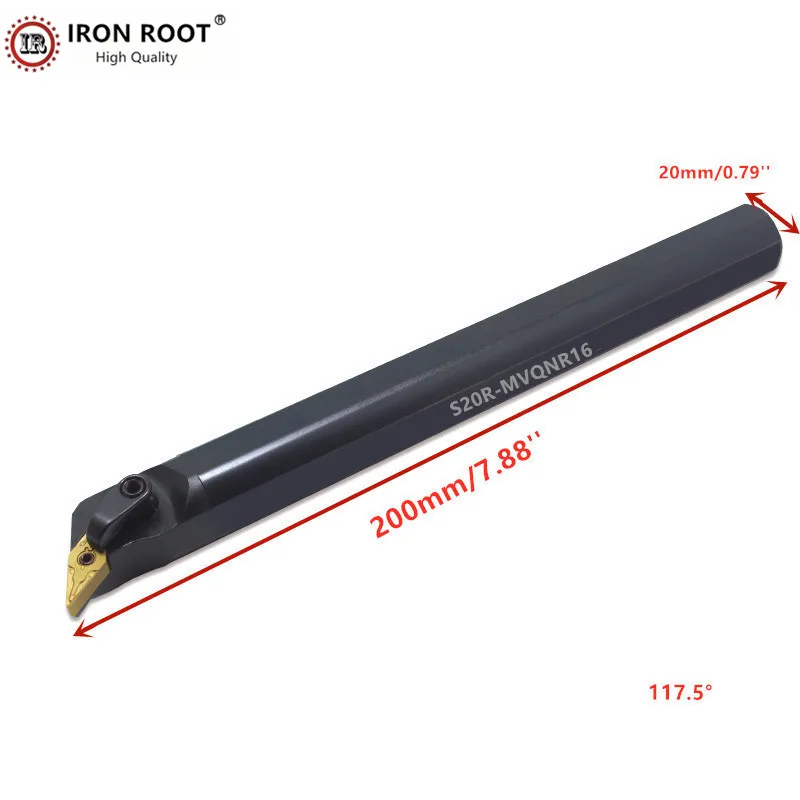 

1P S20R/ S25S / S32T-MVQNR / L16 токарный станок с ЧПУ внутренний токарный инструмент держатель для внmg16 карбида вставки