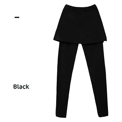 Black-with pants Для взрослых для балета Короткие штаны юбка Фитнес Обучение танцам Короткие штаны с юбкой - Цвет: Black-with pants