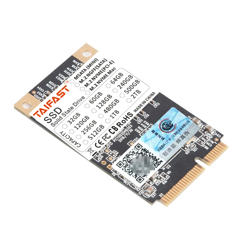 Taifast mSATA SSD высокоскоростной ПК компьютер части ssd 120 ГБ 256 240 1 ТБ жесткий диск