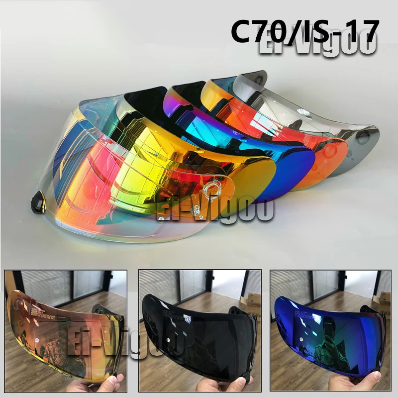 C70 / IS-17 Иридиевый козырек объектив Revo для мотоциклетного шлема |