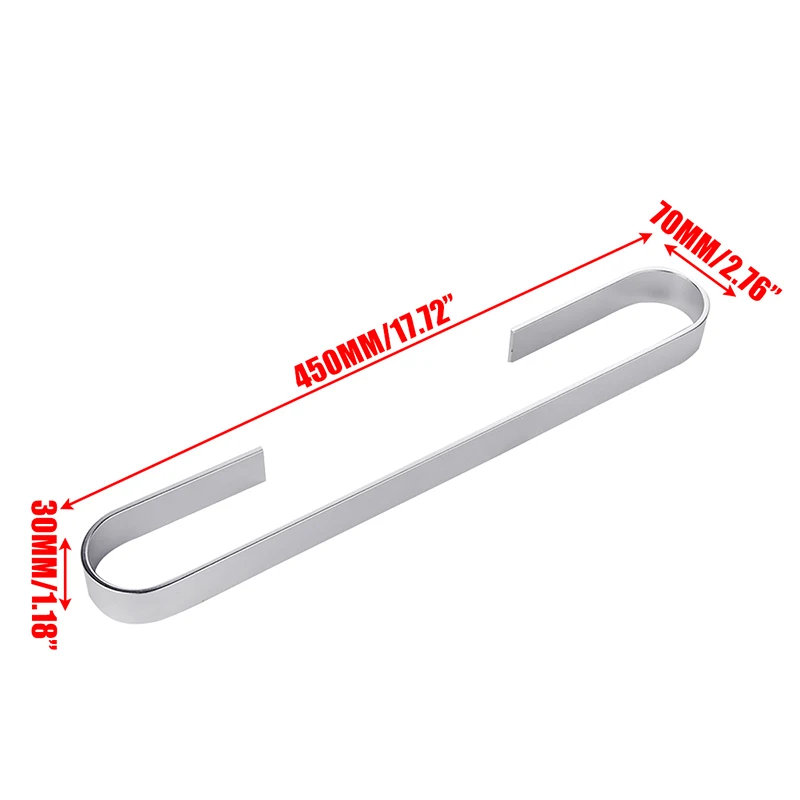 Настенный держатель для полотенец из алюминиевого сплава 25/45 см | Обустройство