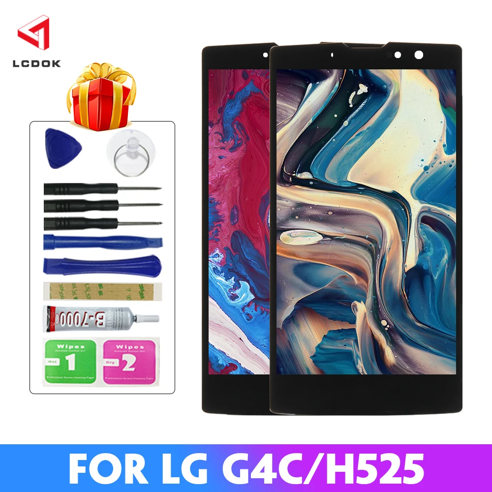 ЖК дисплей для LG G4c H525N H525 H522Y H520Y H500 H502 100% запасных частей кодирующий
