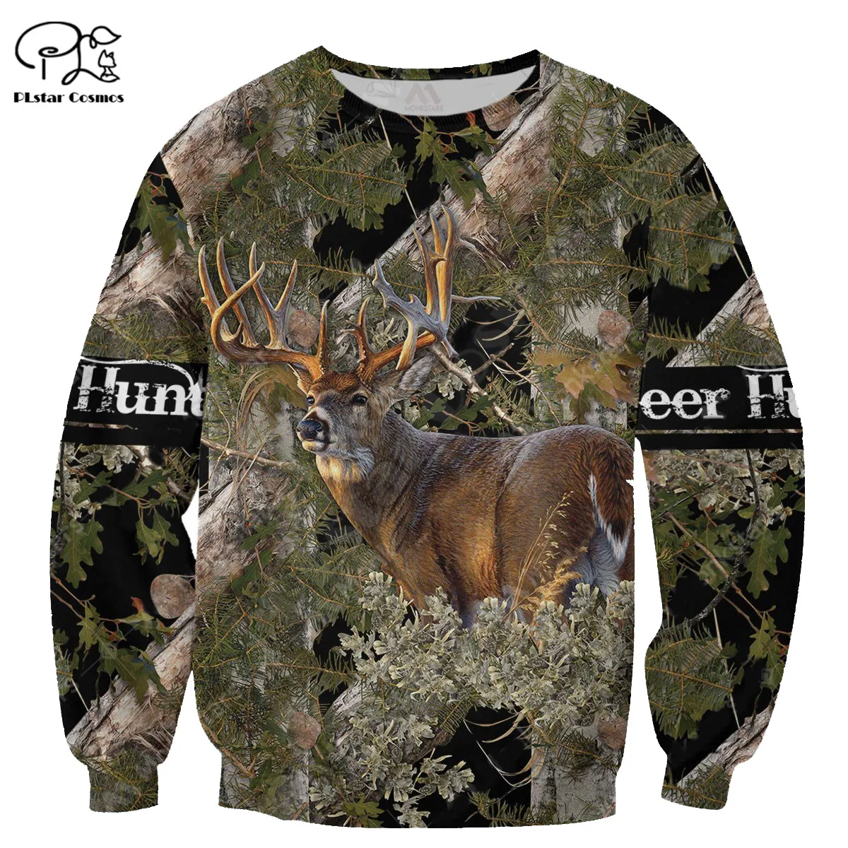 

Fashion Men Animal hoodies 3D printed Love Deer Camo Huntaholic Sweatshirt Hoodie Harajuku Autumn Streetwear Casual Tracksuit