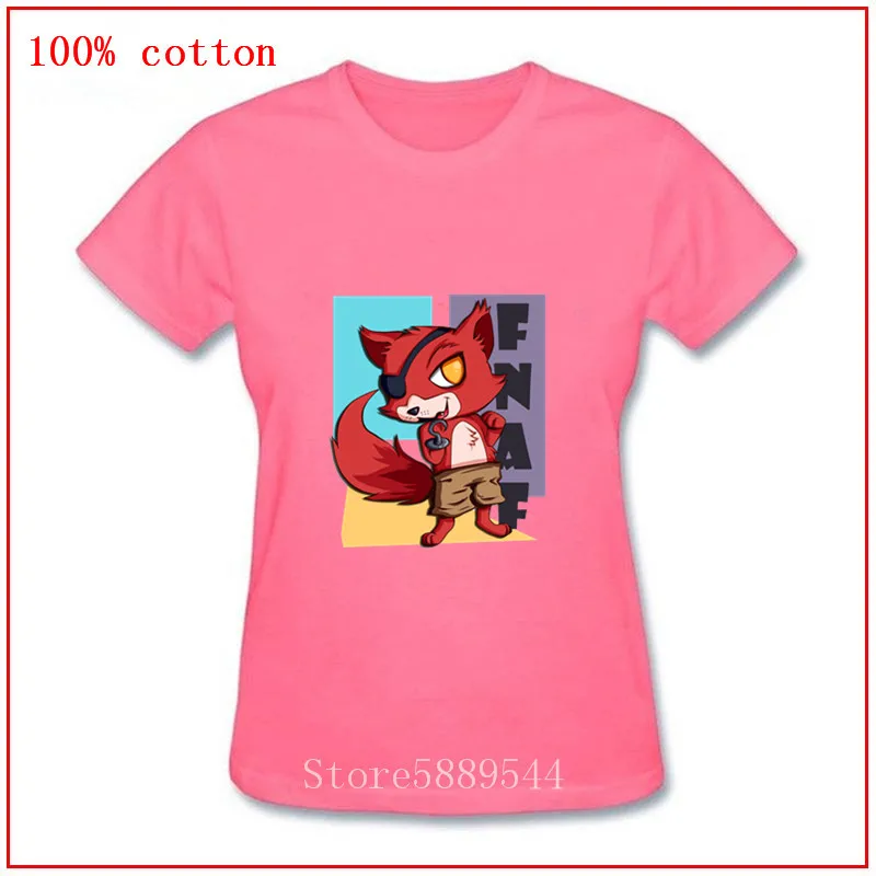 2020 Foxy FNAF Freddy футболки женские новые летние хип-хоп плюшевые футболка
