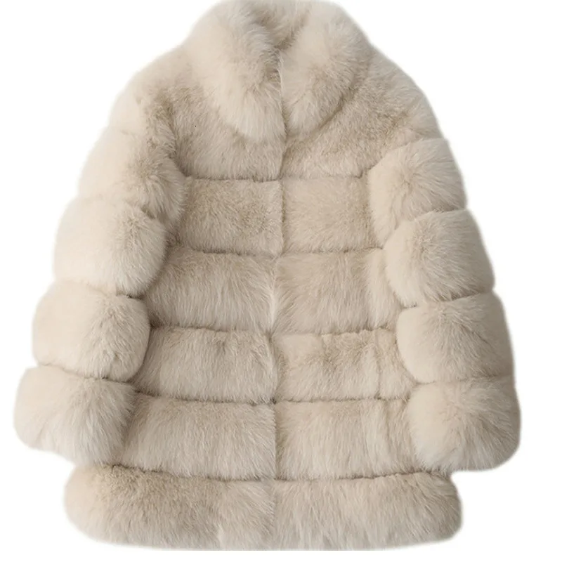 Модное теплое зимнее пальто женская зимняя куртка Женское из искусственного