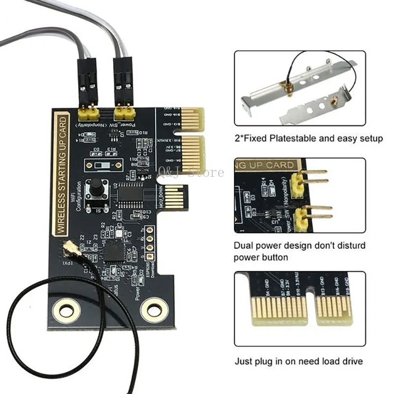 Смарт-коммутатор EWeLink с поддержкой Wi-Fi PCI-e |