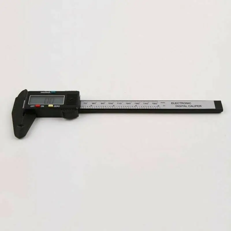 

Equipment Electronic Digital Caliper Gauge Carbon Fiber Micrometer 150mm