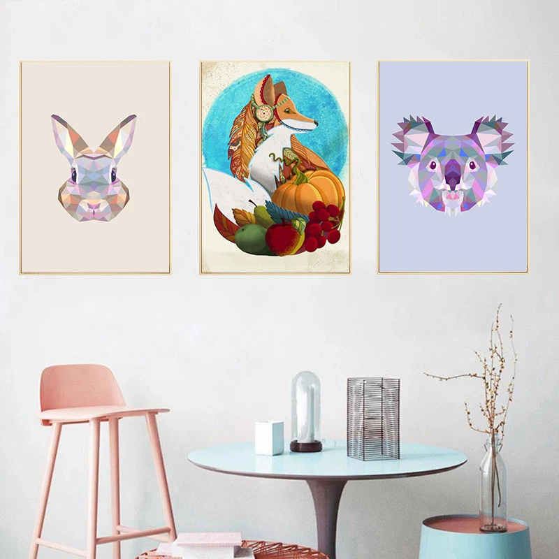 

Gatyztory 3pcs Paint By Numbers For Adults Children Animal HandPainted Oil Painting Canvas DIY Gift Home Decor 4050cm