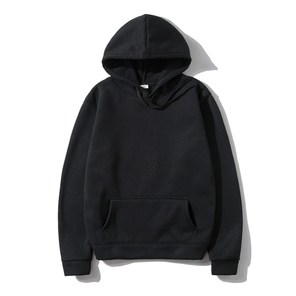 

Hoodies Sweatshirts Men Woman Fashion Solid color Red Black Gray Pink Autumn Winter fleece Hip Hop Hoody Male Brand Casual Tops